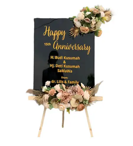 Papan Bunga Akrilik Curahgrinting